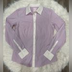 Brooks Brothers  Light Purple and White Button-Down Shirt Photo 1