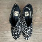 Dolce Vita Calf Hair Leather Animal Print Booties Ankle Boot Stiletto Womens 6.5 Black Photo 5