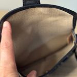 Dooney & Bourke Dooney Bourke Signature DB Logo Wristlet Clutch Black Beige Canvas Leather Y2K Photo 5