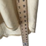 Jag Jeans Women's Size Small Debbie Lace Up Cream Sweater Clean Girl Minimalist Photo 7