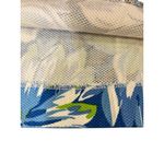 Grace Elements Skirt 2P Petite Blue Green Floral Cotton Blend Bow Pockets Used Photo 4