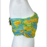 ZARA NWT Floral Tulle Corset Bustier Top Women’s Size Large Photo 2