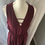 Jack by BB Dakota  Wine Maxi Dress Photo 8