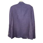 Vintage 80’s Navy Blue Blazer With Pockets Size 12 Photo 1