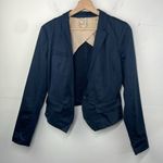 Free People  Women's Navy Blazer Y2K size 0 Photo 1