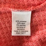 Sonoma Sweater Womens Small Waffle Knit Stretch Relaxed Soft Flowy Casual Lounge Photo 8