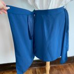 The Fifth Label Solid Blue Wrap Skirt Photo 3