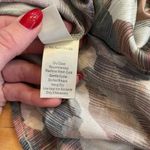 Ecru  Camo Print Button Up Long Sleeve Shirt Photo 4