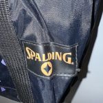 Spalding Vintage  Tote Bag Neon Colors Black  Retro RARE Gym‎ I Photo 1