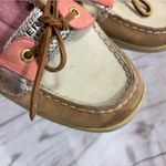 Sperry Top-Sider Angelfish Coral Salmon Tan Gold Mesh Womens Boat Shoes 10M Photo 8