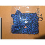 Anne Klein II Women's Blue Floral Blouse, Vintage Size 8, Classic Silk Shirt Photo 5