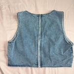 American Threads Denim Top Photo 1