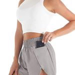 Blooming Jelly Women's Running Shorts High Waisted Photo 4