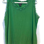 Ny Collection  Vibrant Green Y2K Vibe Tank Top Photo 0