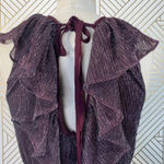 La Maison Talulah Reblossom Metallic Mini‎ Dress Purple Photo 8