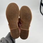 BOC Born Concept Brown Gold Women Strappy Sandal Shoes leather Flip Flops Sz 7 Photo 2