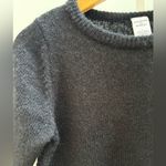 Melrose and Market  Black Short Sleeve Crew Neck Fitted Sweater Size S Photo 2