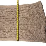 Circle Infinity Women’s Scarf Pink Chevron Knit Winter Layering Cozycore Hygge Size OS Photo 4