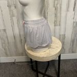 Gray Athletic Skort Women’s Small Elastic Waist Drawstring Active Tennis Shorts Pink Photo 2