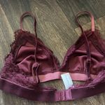 Dynamite Velour Bralette with Lace Photo 1
