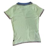 BCBG womens bright neon green polo top sz S y2k 90s Photo 1