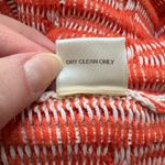 Willow & Clay Orange & Ivory Knit Sweater - Medium Photo 10