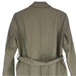 Bardot  Belted Blazer in Khaki Green size Medium NWT Long Sleeves Belted Olive Photo 8