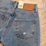 Levi's  501 ‘90s Mid-Rise Jean Shorts in Blue, Size 25 New w/Tag $69.50 Photo 6
