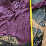 Danny & Nicole Purple Blazer Sz 14 Oversized Boxy Tailored Jacket Career Street Photo 9