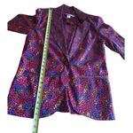 Vintage Howard Wolf Multicolor Blazer Jacket With Textured Button & Bold Pattern Red Size undefined Photo 9