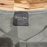 Olivia Rae  Green Baby Tee Short Sleeve Top Women’s Medium Photo 1