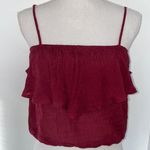 Charlotte Russe Crimson Crop Top Photo 0