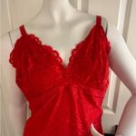 YITTY Red Lace Chemise with Scalloped V-Neck Photo 2