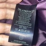 BLANK NYC  Leather Suede Moto Micro Mini Front Zip Skirt 29 Blackberry Purple Photo 7