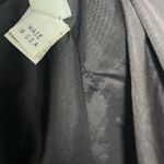 Gallery Vintage 90s Faux Fur Blue Bomber Jacket Women’s Size S Glam Party Photo 8