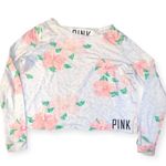PINK - Victoria's Secret Vintage y2k floral crop sweatshirt Photo 0