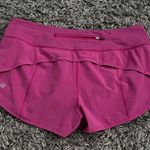 Lululemon  speed up 2.5” Sonic pink shorts size 8 Photo 0