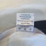 Womens Black & White Asymmetrical Ruffled Front Midi Dress 3/4 Sleeve Size M NEW Size M Photo 13