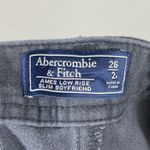 Abercrombie & Fitch Abercrombie Ames Low Rise Slim Boyfriend Utility Jean Photo 3