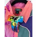 NWT Tropical Tantrum 2X Womens Top SHirt Button Up Down Tunic Hawaiian Cover Photo 2