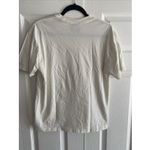 Drew  House Womens XXS Oversized Ivory Smiley Graphic Tee Photo 5