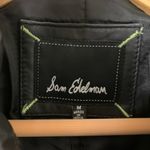 Sam Edelman Moto Black Leather Jacket Size Medium Photo 1