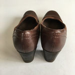 Clarks Brown Leather Suede Scheme 62858 Pumps Heels Womens Sz 8M Work B… Photo 4