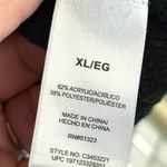 Vince Camuto Women’s XL Black Mock Neck Cable Knit Pullover Relaxed Fit Sweater Photo 11