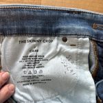 Ann Taylor Mid-Rise The Skinny Crop Fringe Hem Jeans, 2 Photo 8