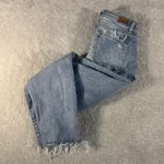 Judy Blue Jeans Juniors 0/24 Boyfriend Fit Tapered Distressed Paint Splatter Photo 0