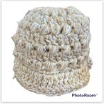 Crocheted bucket hat White Photo 0