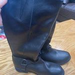 B.O.C. BC0025509 Women's Black Leather Back Zip Casual Mid Photo 0