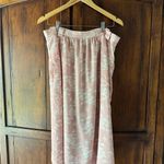 Pendleton Vintage  Pink Tencel Floral Midi Skirt & Button Down Shirt Matching Set Photo 3