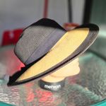 Scala  Pronto Paper Hat Tan & Black Photo 1